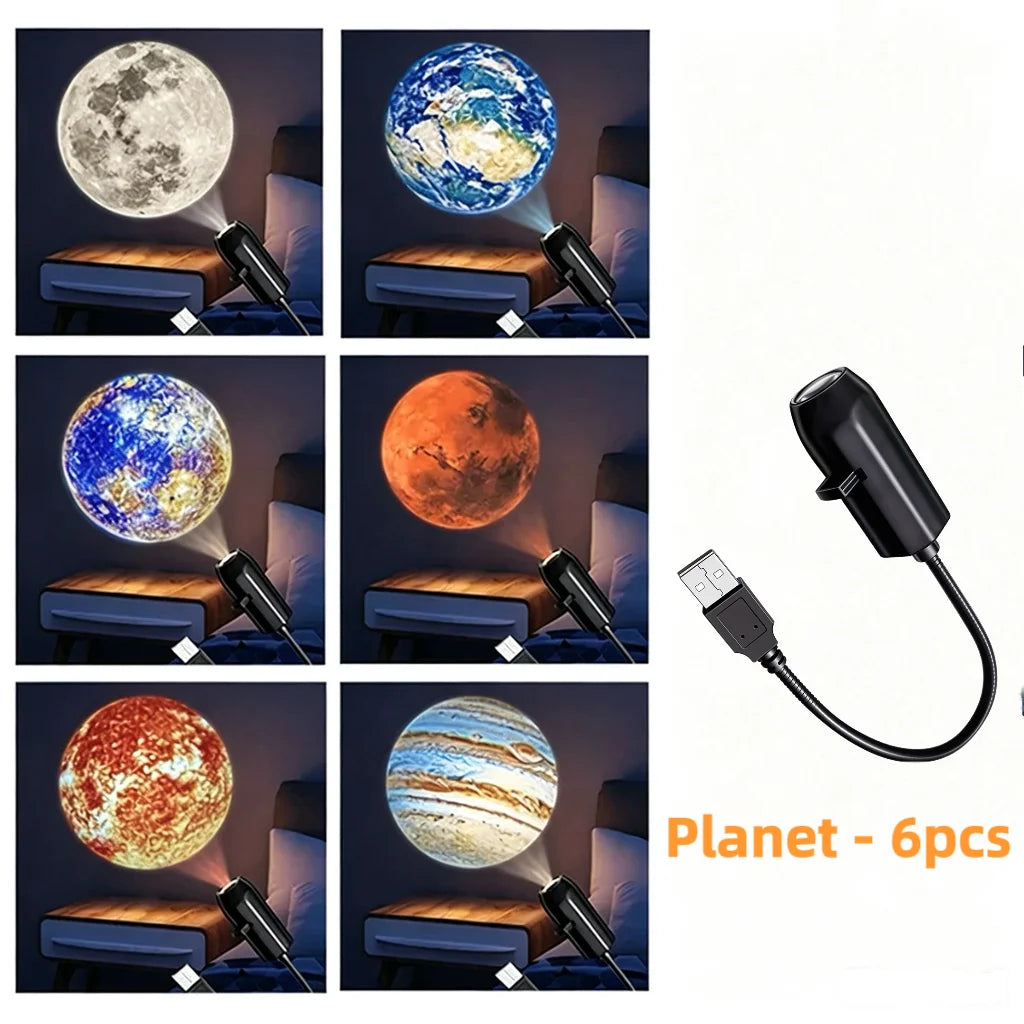 Halloween LED Projection Light – Pumpkin Planet Decor