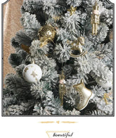 Christmas Ornaments Set – Red Green Gold Holiday Decorations