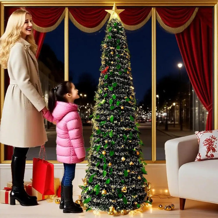 5 Ft Christmas Tree – Foldable Holiday Decoration