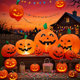 Halloween Inflatable Pumpkin – Family Lawn & Yard Decor