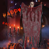 Halloween Hanging Skeleton Decor – 90CM Ghost Prop