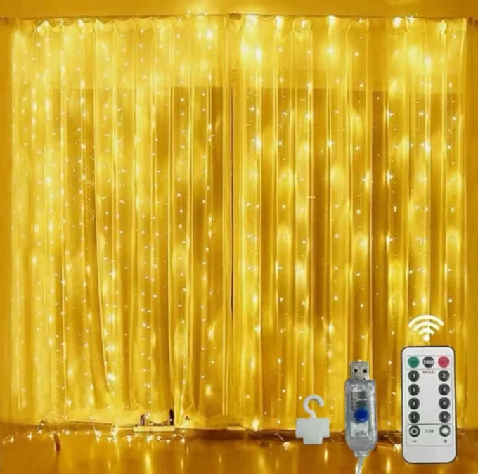 Fairy Curtain Lights – USB String Hanging Lights